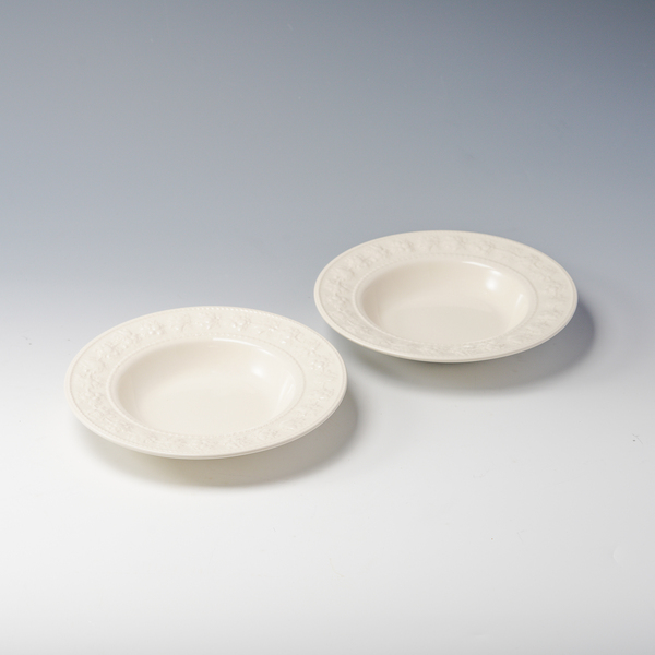 アイボリー スーププレート ペア Wedgwood ウェッジウッド 洋食器類 お品物 カタログギフト以外 引き出物 アンシェ ウェディング Ancie Wedding