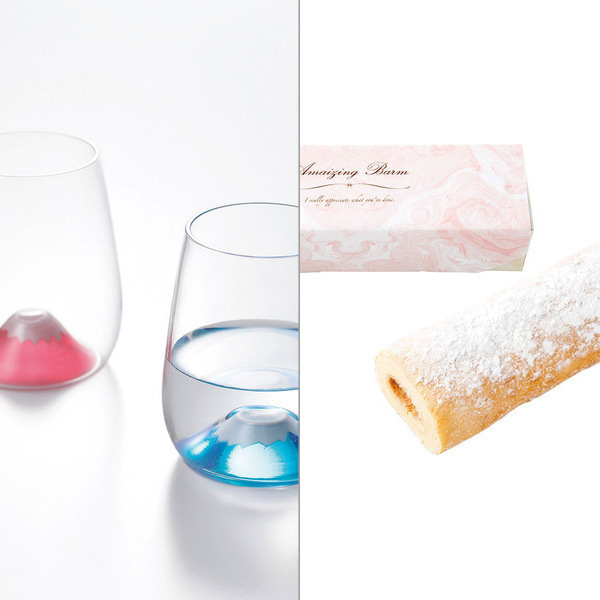 富士山グラス ペア 2点セット アンシェ ウェディング Ancie Wedding